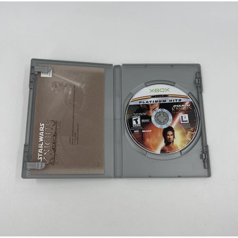 Star Wars: Knights of the Old Republic Platinum Hits Original Xbox TESTED